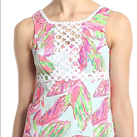 Lilly Pulitzer Rosie Shift Dress In the Vias Sz 4 - Picture 6 of 7